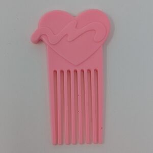Vintage Mattel Little Miss Doll Comb Pink